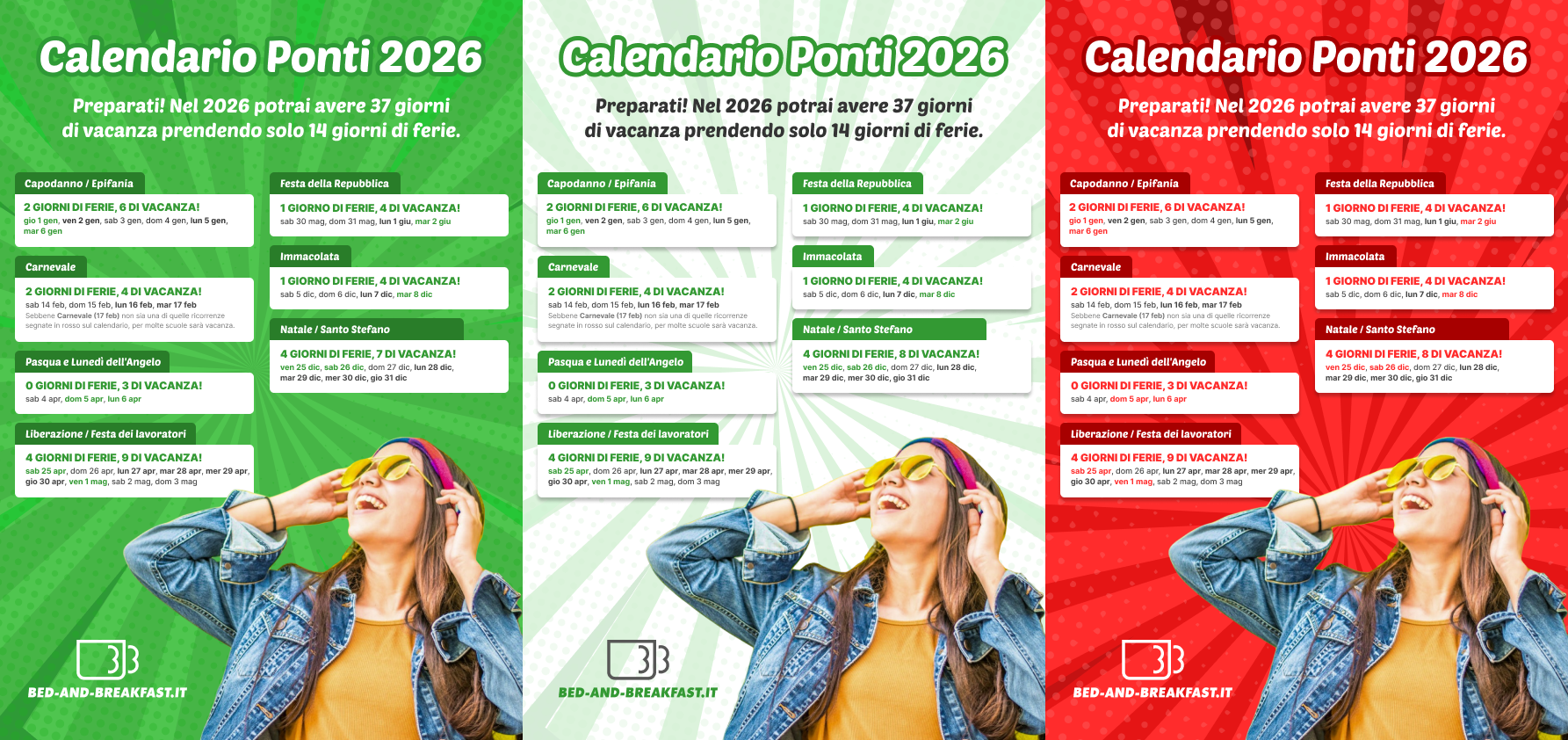 Calendari Ponti 2026