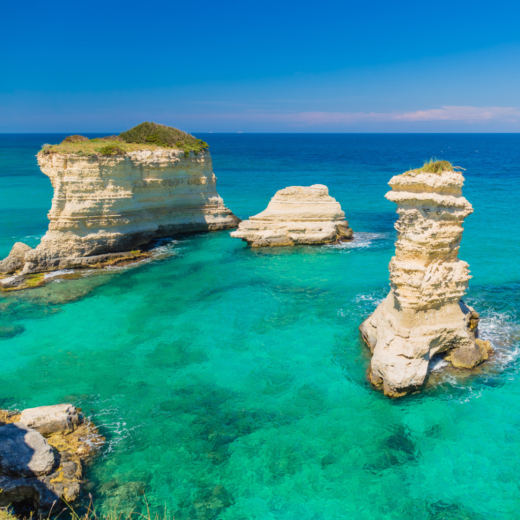 Puglia: il blu del Salento